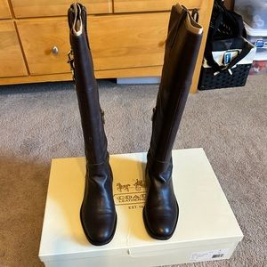Coach knee boots